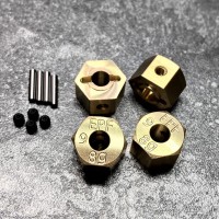 Rock Crawler Accessories - 9mm Brass Wheel Hex